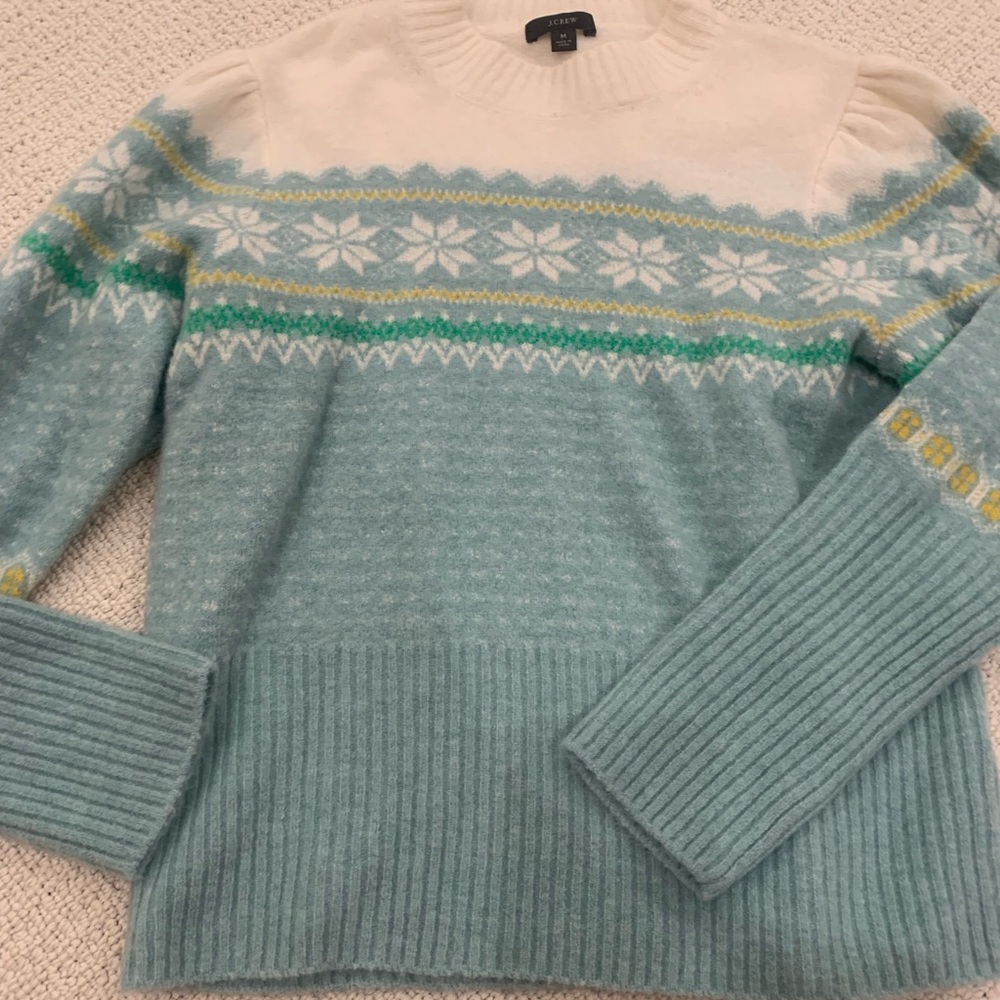 J crew wool blend sweater, never worn